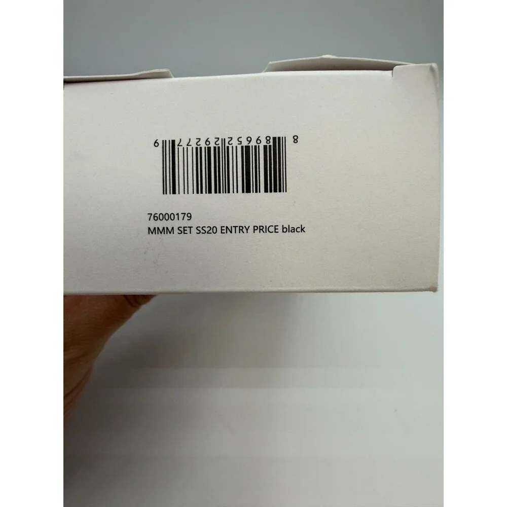 Authentic Montblanc Black Leather Eyeglass Sunglasses Case Box & Cleaning Cloth